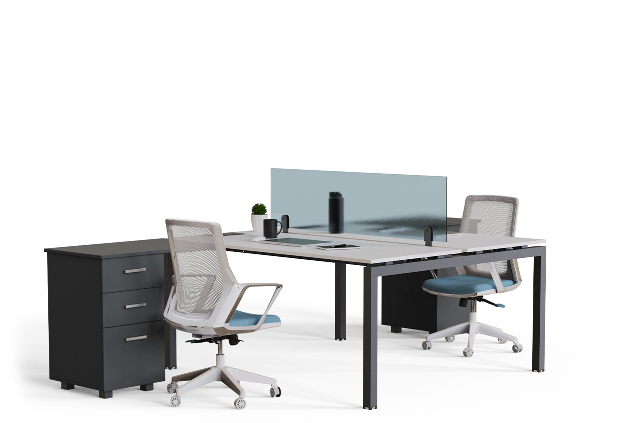 Sky Art 2P Workstation - Ofis mobilyası - Ofis mobilyaları